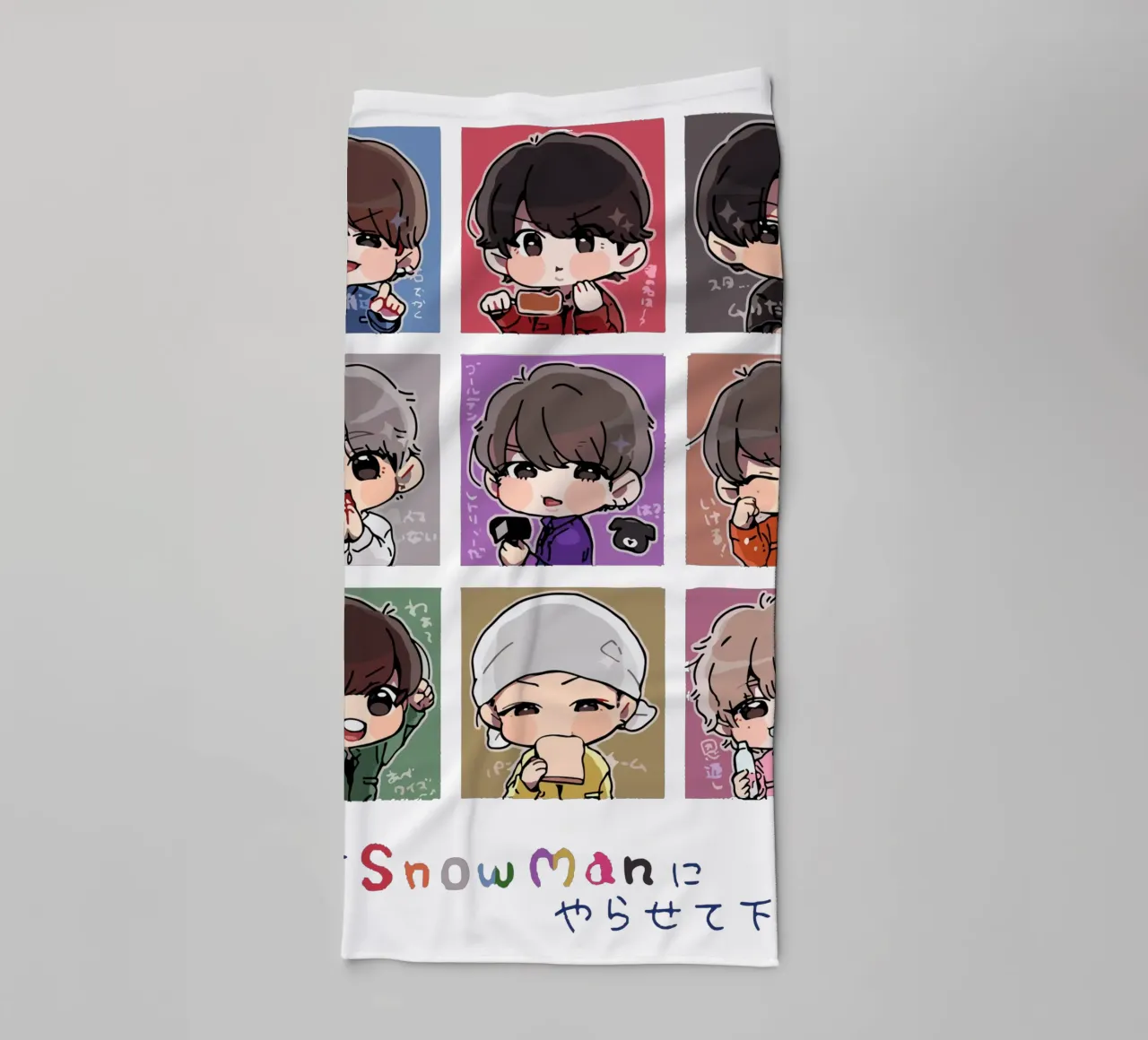 Schneemannband Handtuch von matilda Shop