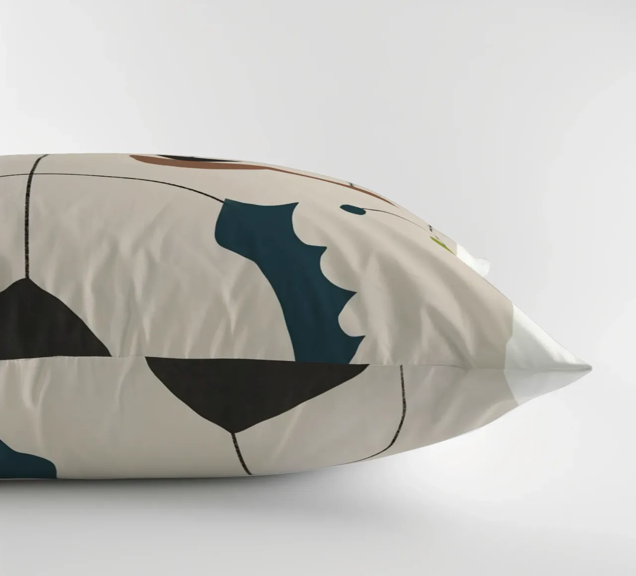 Forme geometriche minimali in armonia cuscino da Little Dean