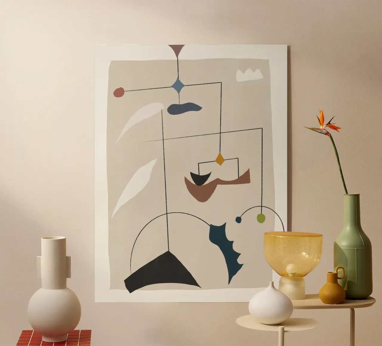 Forme geometriche minimali in armonia plexiglass da Little Dean