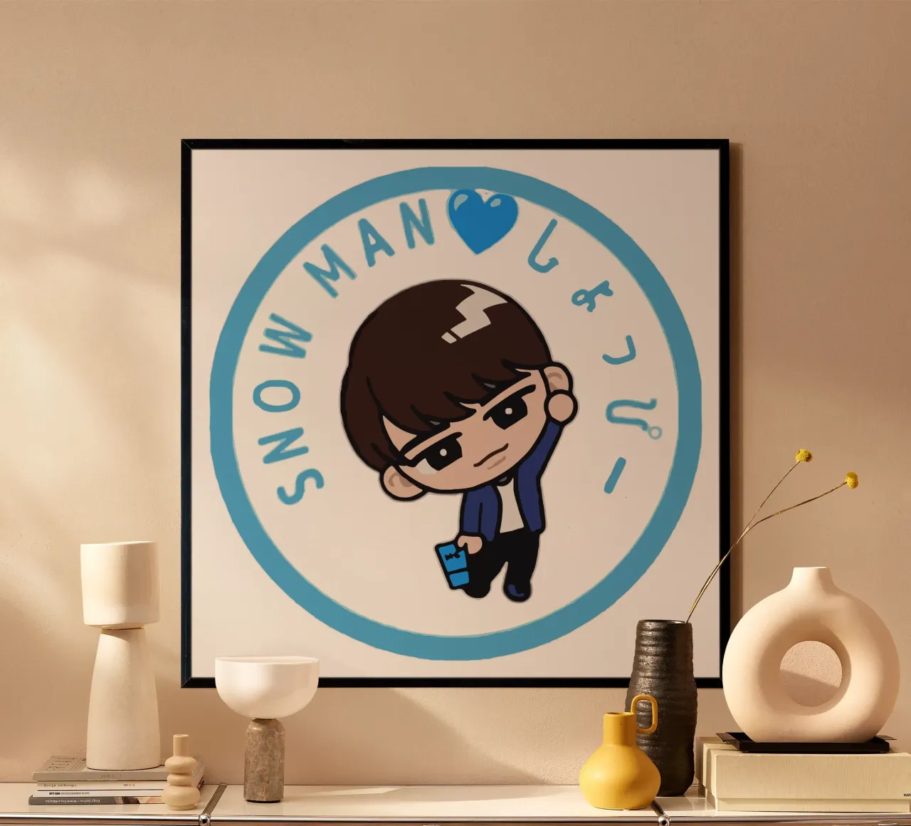 Schneemann Junge Hahnemühle von matilda Shop