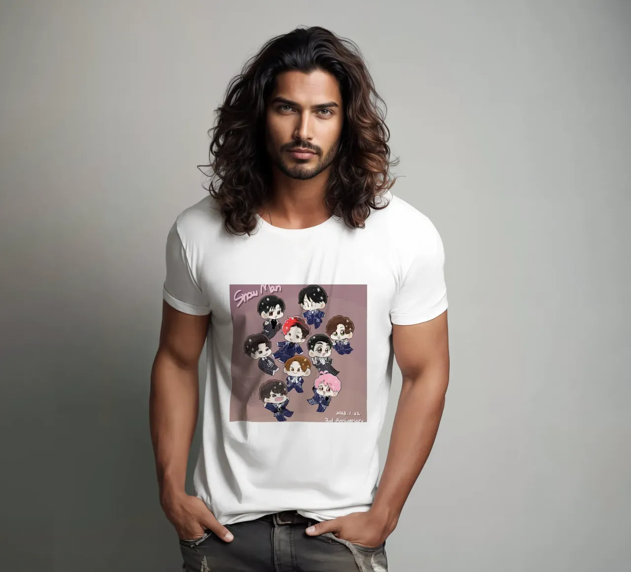 Snow Man boyband camiseta de matilda Shop