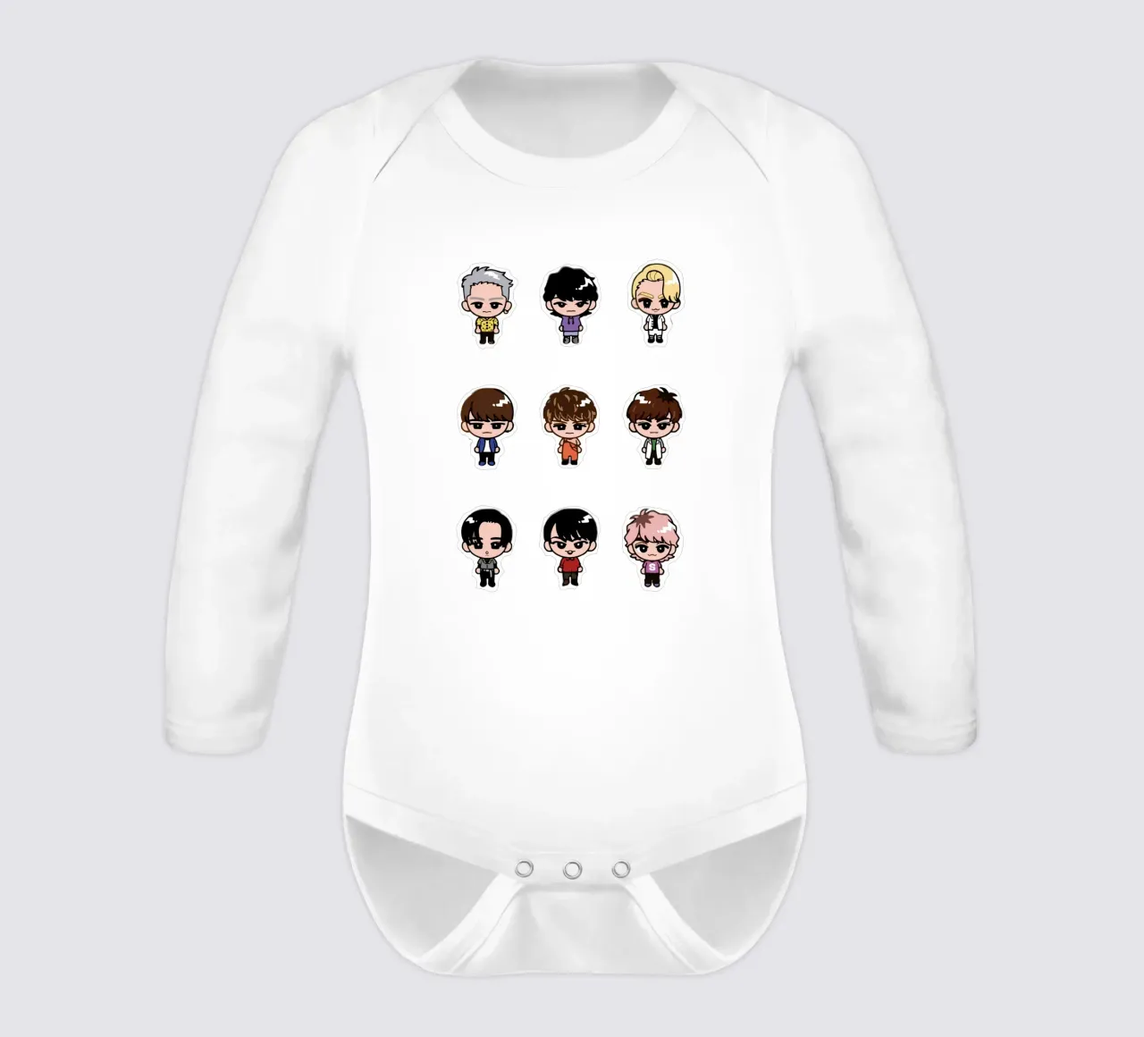 Bonhomme de neige Chibi body manches longues de matilda Shop