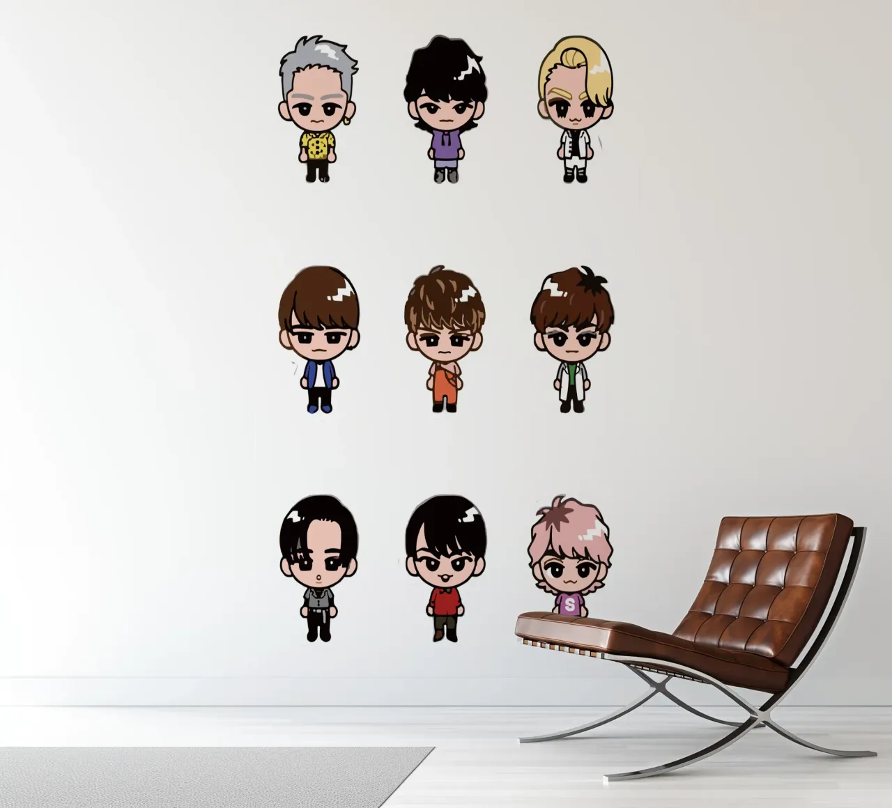 Snow Man Chibi photo wallpaper by matilda Shop