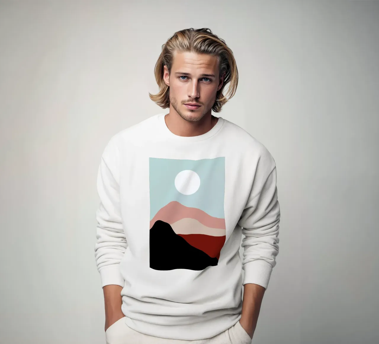 Rolling Desert Hills felpa da Pure