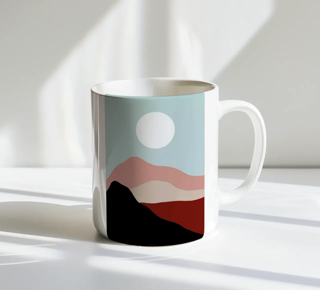 Rolling Desert Hills tazza in ceramica da Pure