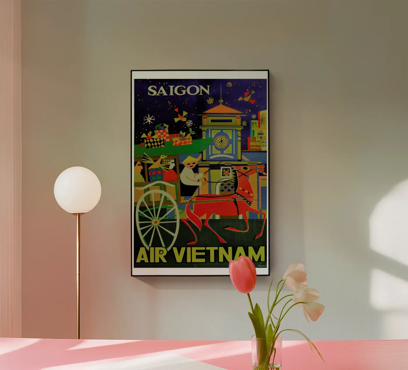vietnam acrylic glass by Robert Livingston