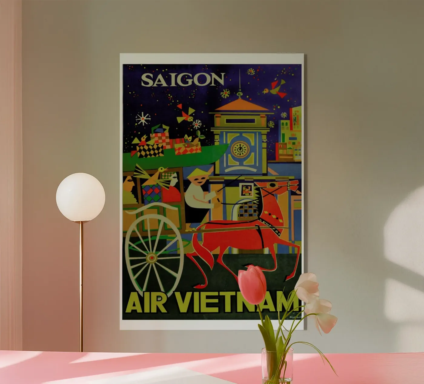 vietnam acrylic glass by Robert Livingston