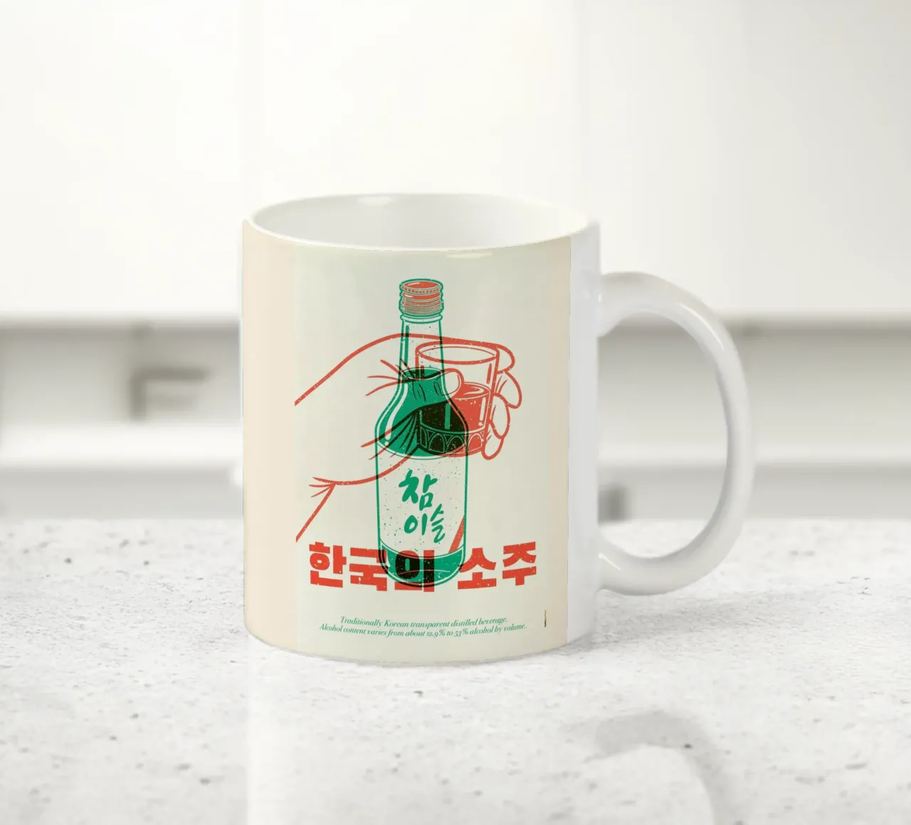 Korean Soju tazza in ceramica da Rafa Gomes
