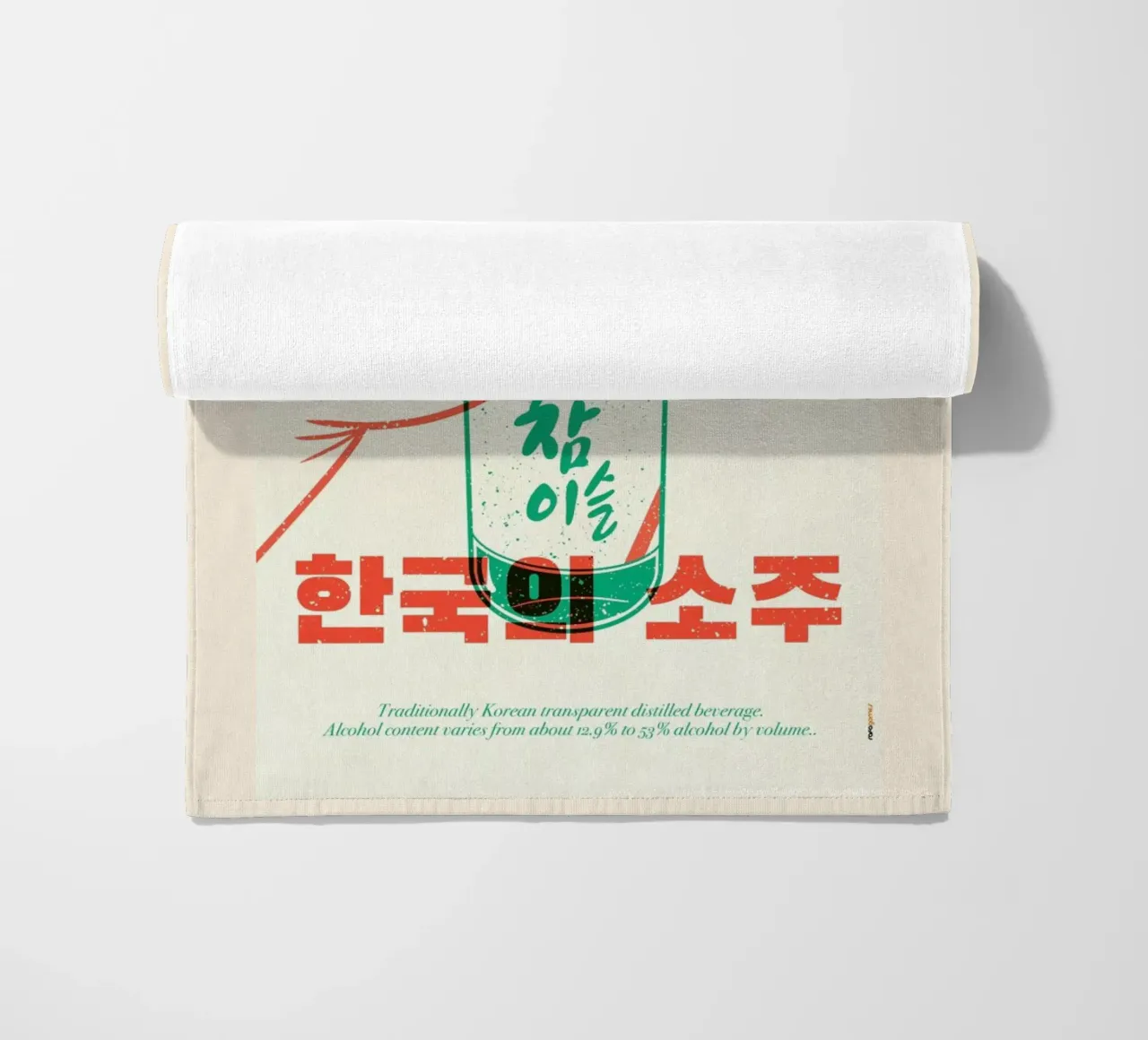 Korean Soju telo mare da Rafa Gomes