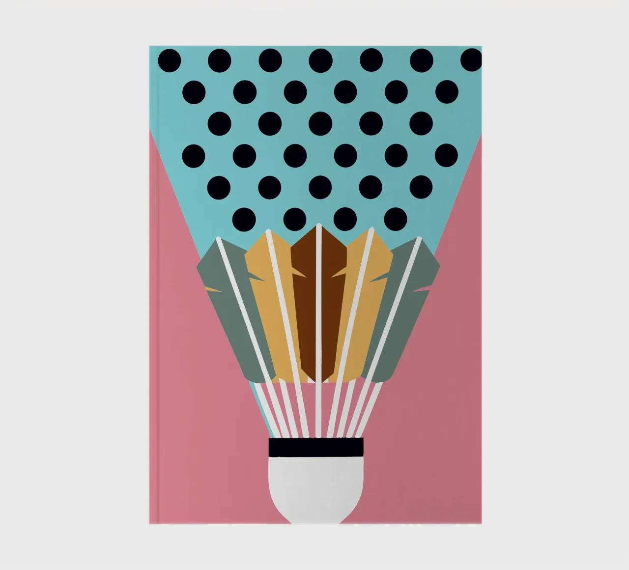 Modern Badminton notebook by LOOK DIFFERENT