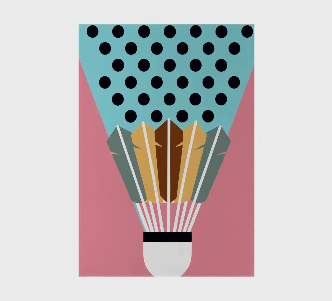 Modern Badminton notebook by LOOK DIFFERENT