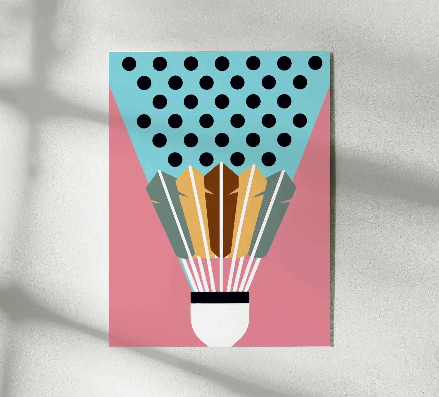 Badminton moderno plexiglass da LOOK DIFFERENT