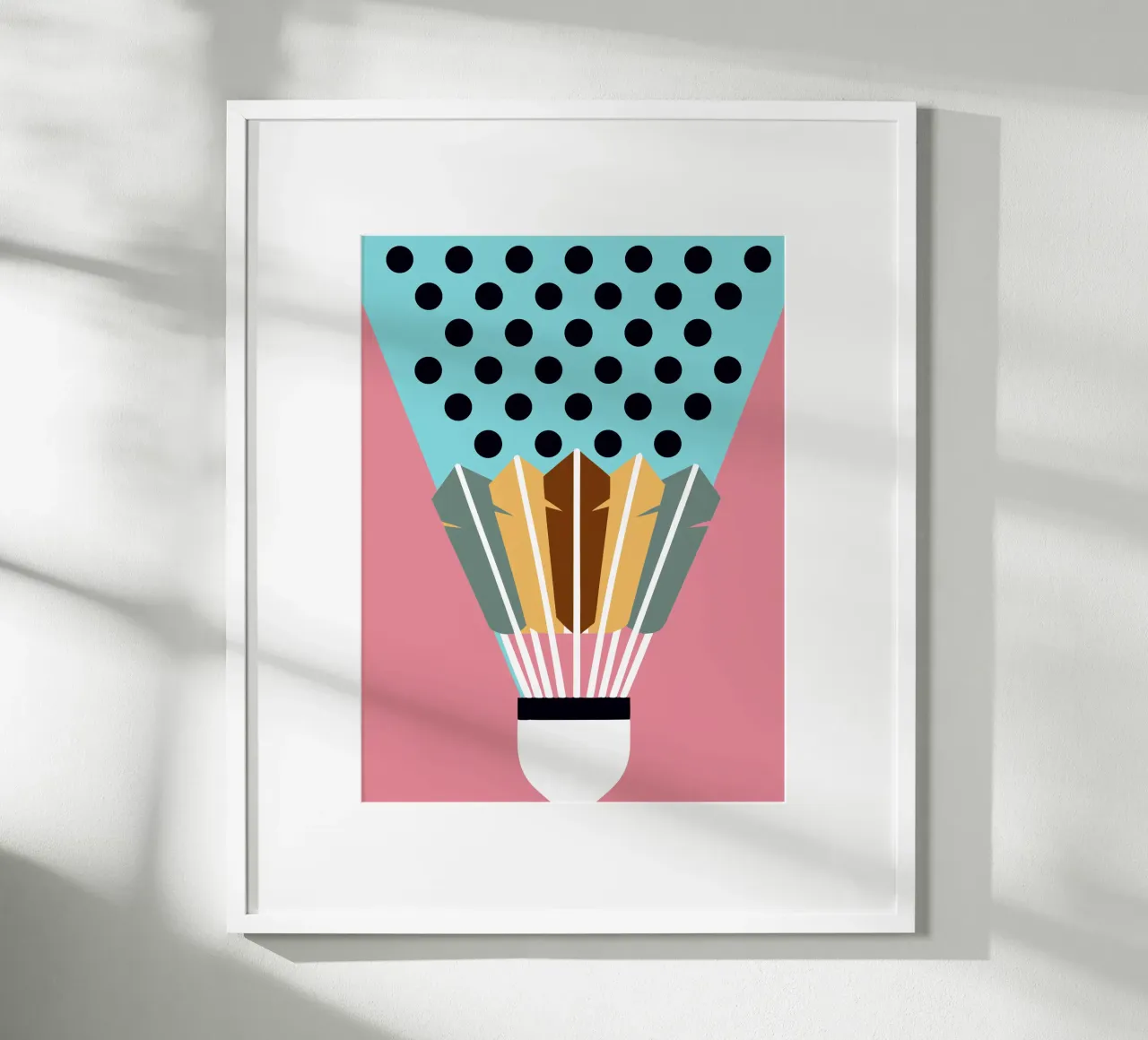 Badminton moderno carta hahnemühle da LOOK DIFFERENT