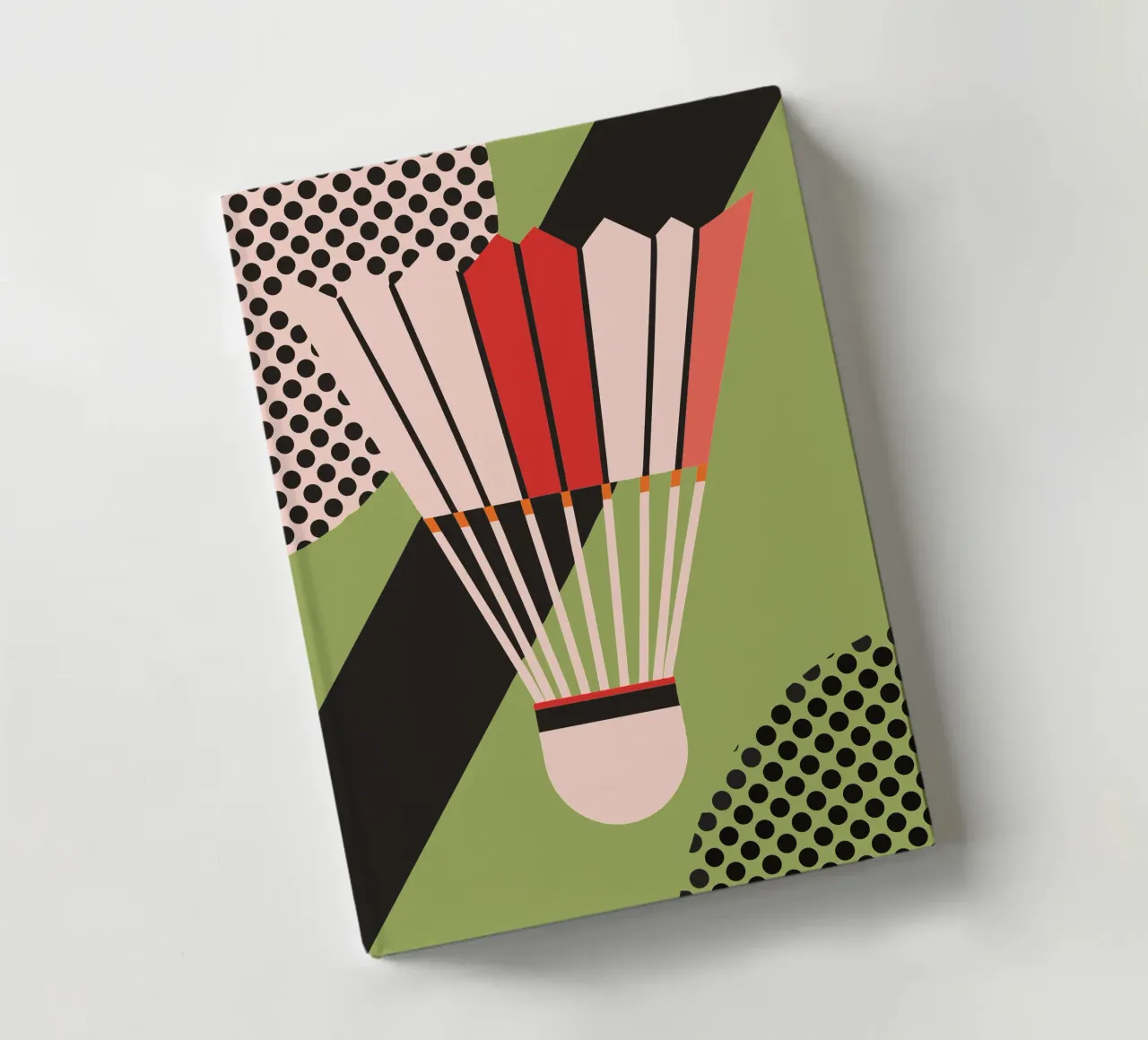 Badminton moderne carnet de notes de LOOK DIFFERENT