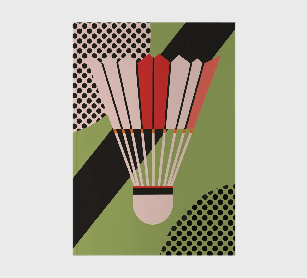 Badminton moderne carnet de notes de LOOK DIFFERENT
