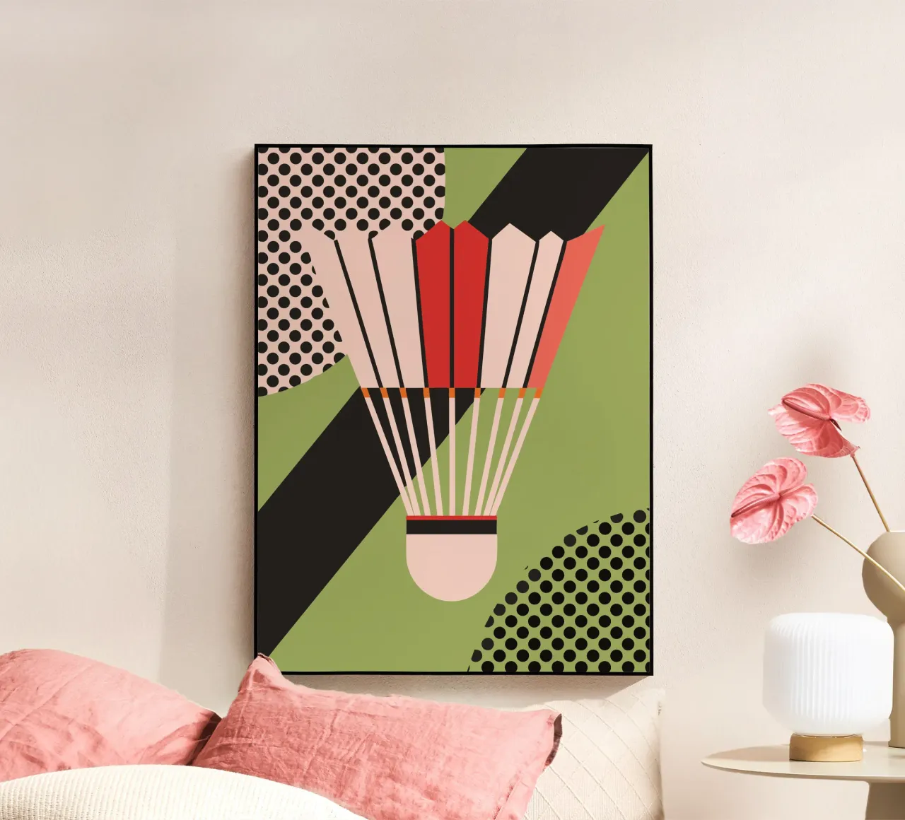 Badminton moderno plexiglass da LOOK DIFFERENT