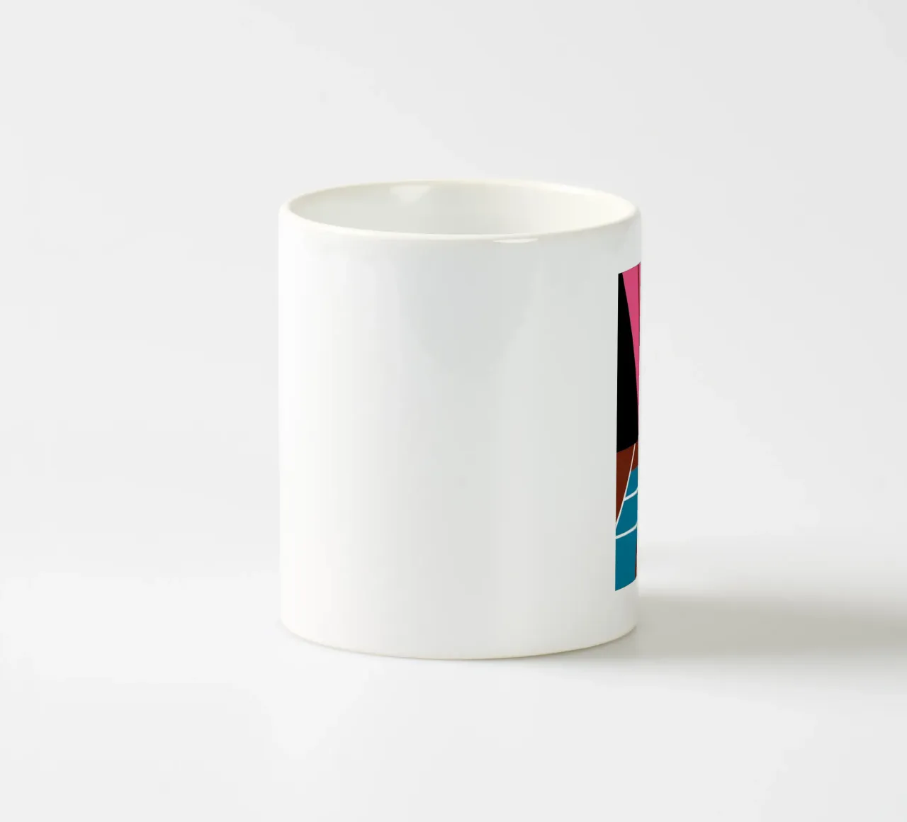 Badminton moderno tazza in ceramica da LOOK DIFFERENT