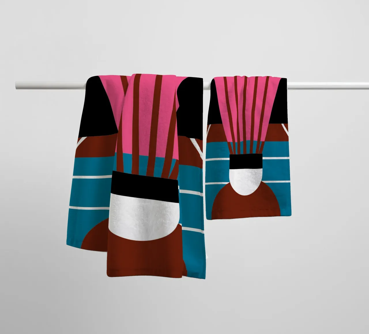 Badminton moderno asciugamano da bagno da LOOK DIFFERENT