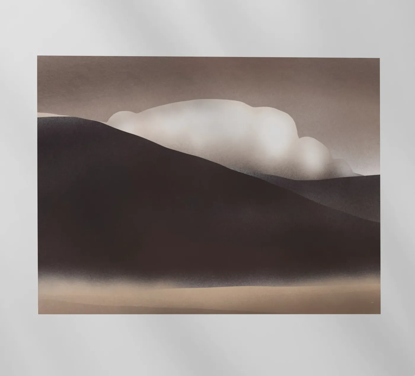 Rolling cloud backlit folie van Little Dean