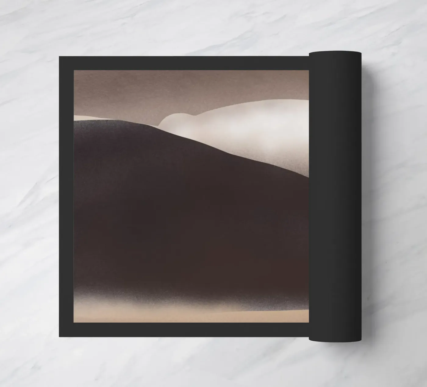 Rolling cloud Fußmatte von Little Dean