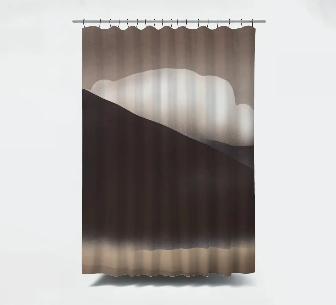 Rolling cloud Duschvorhang von Little Dean