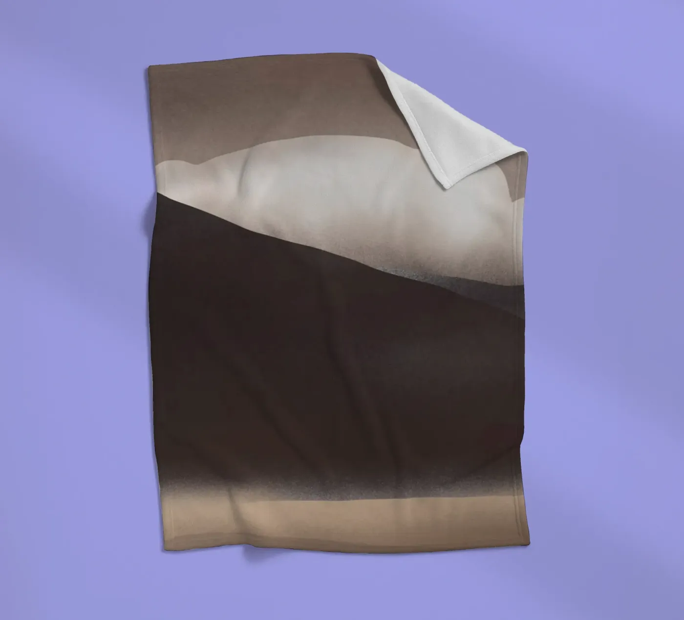 Rolling cloud fleece blanket by Little Dean