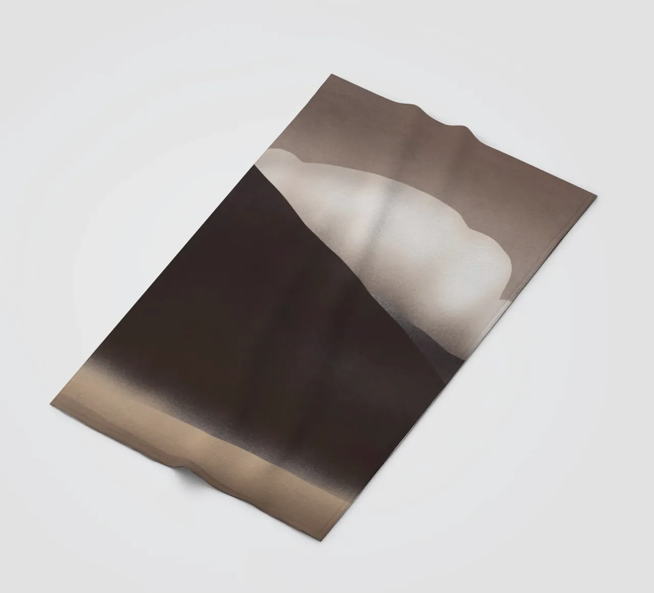 Rolling cloud fleece blanket by Little Dean