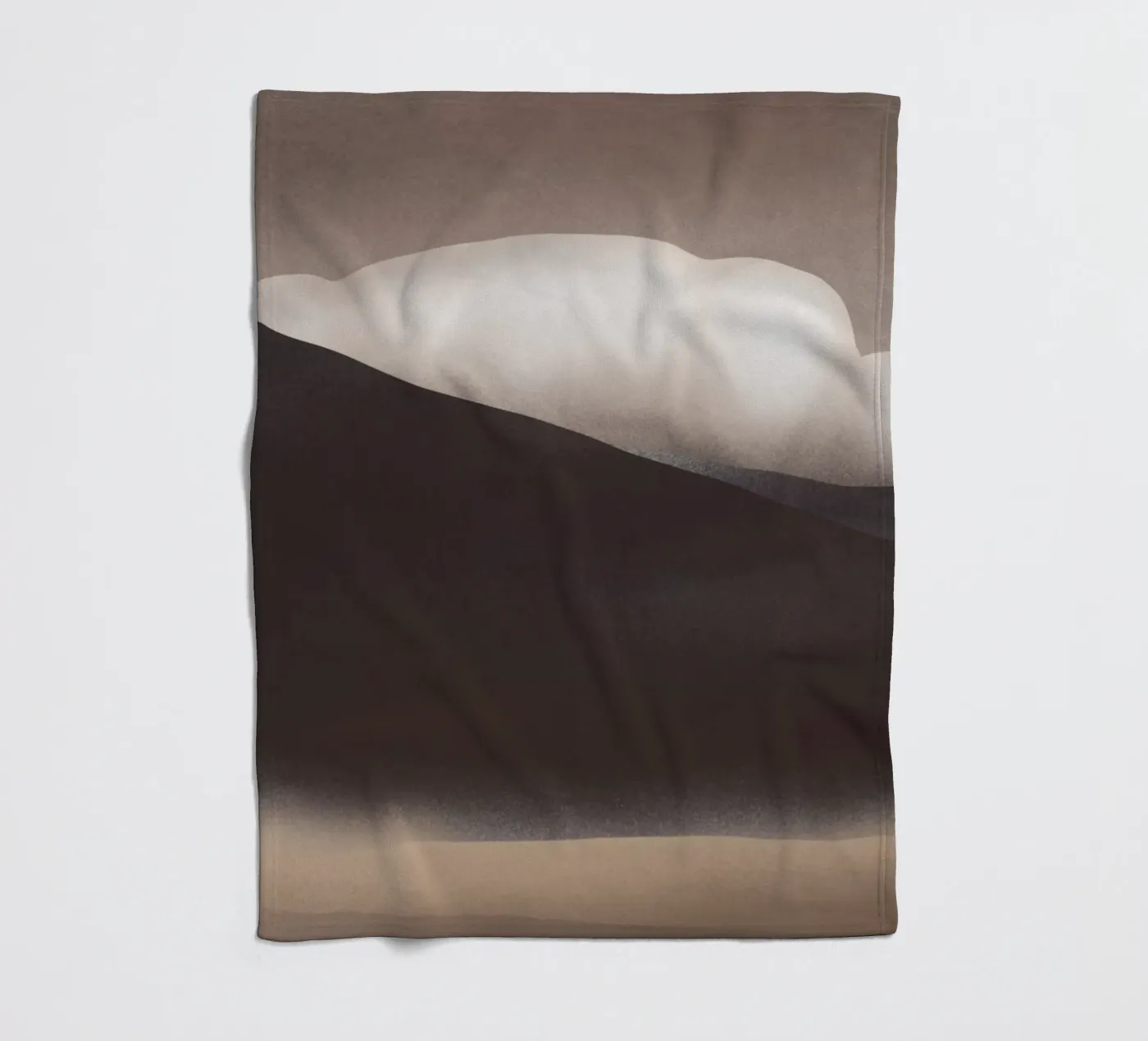 Rolling cloud fleece blanket by Little Dean