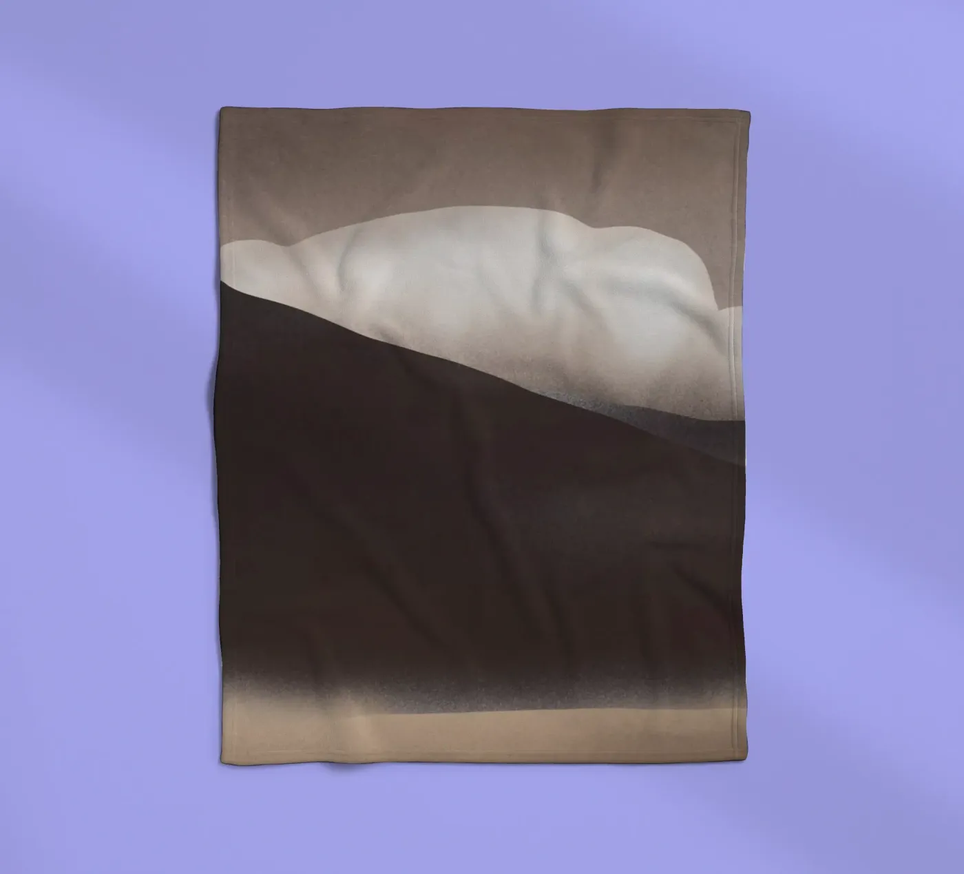 Rolling cloud fleece blanket by Little Dean