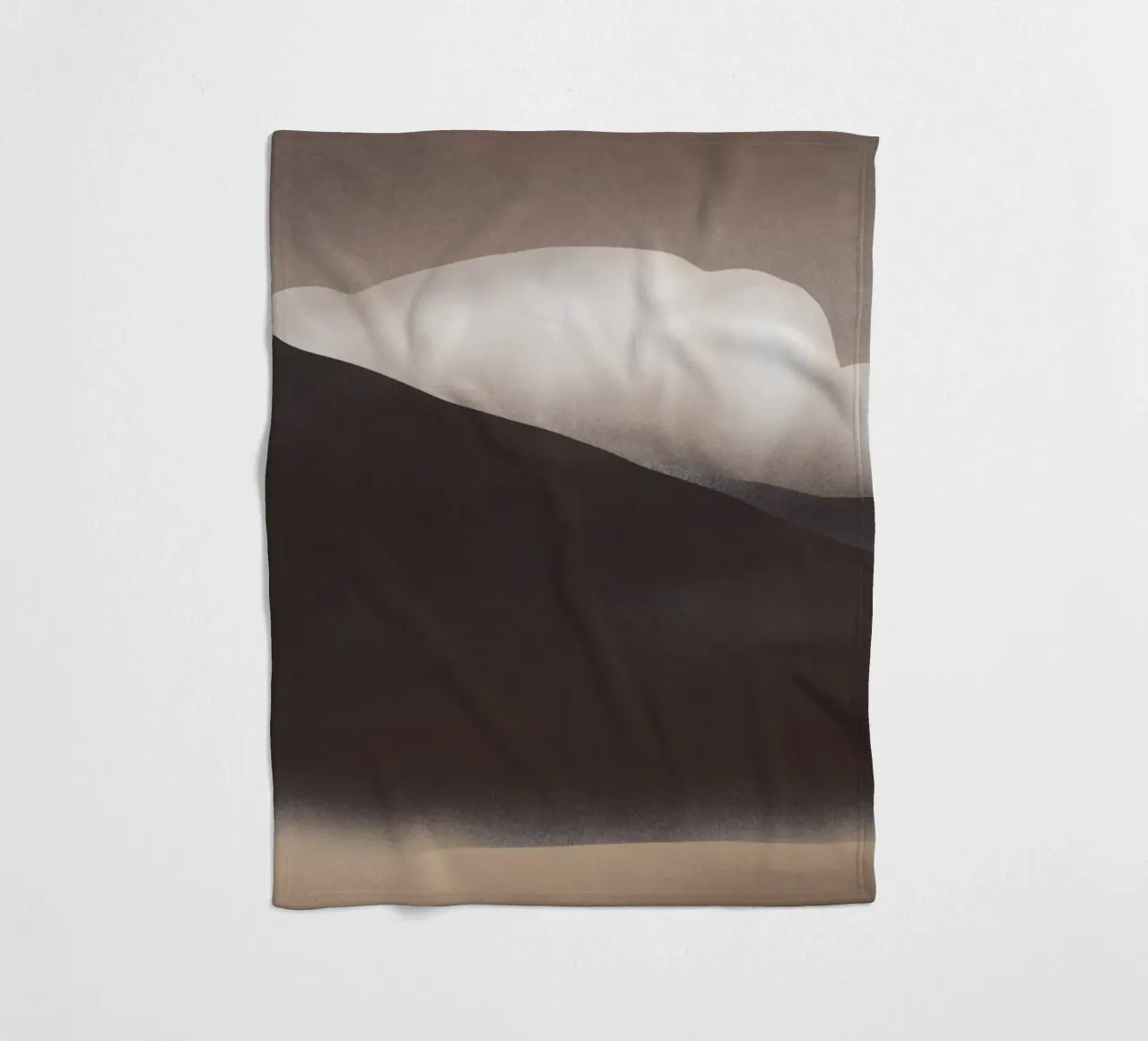 Rolling cloud fleece blanket by Little Dean