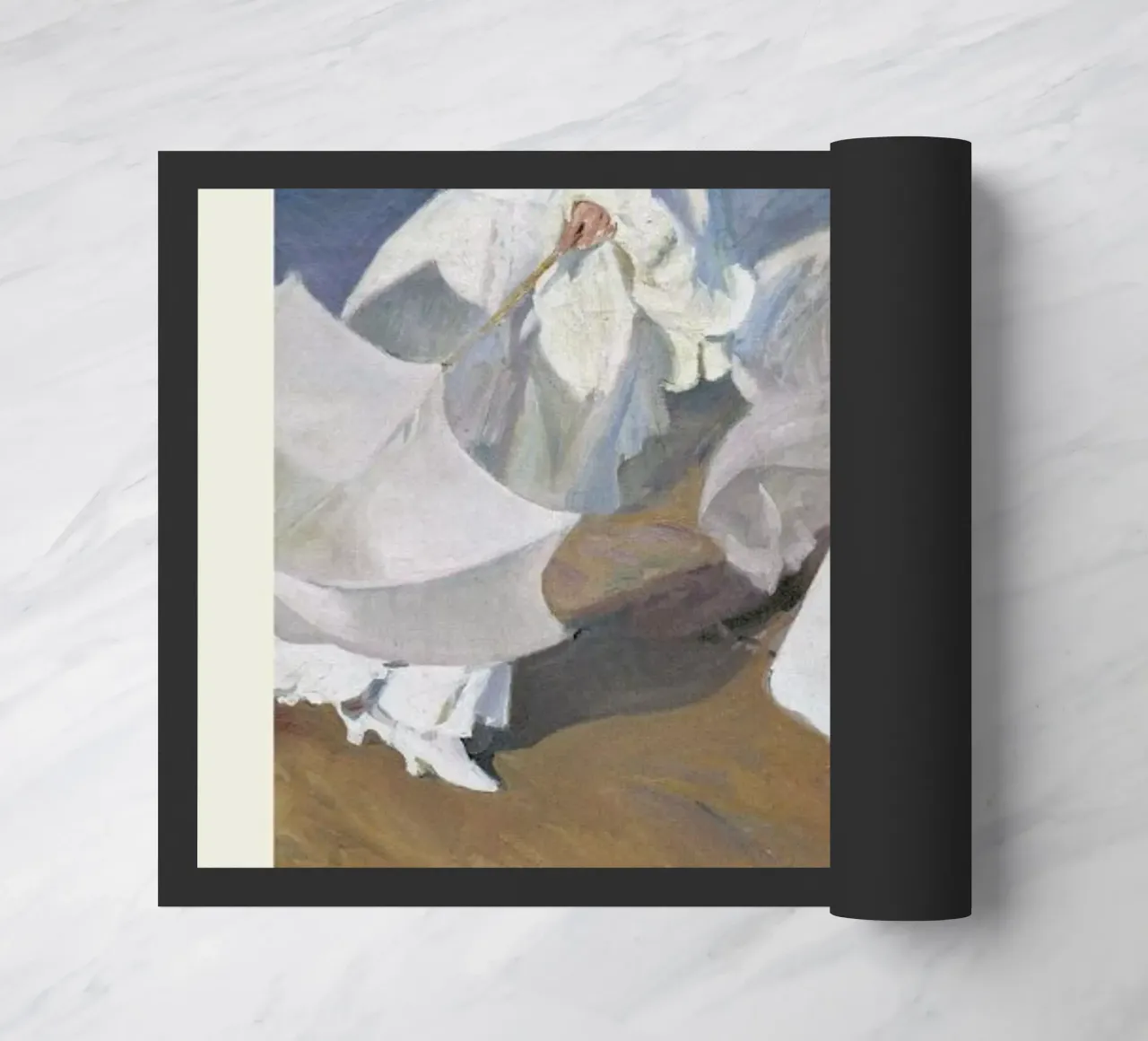 Sorolla y Bastida - Walk on the Beach zerbino da Vintage by JUNIQE