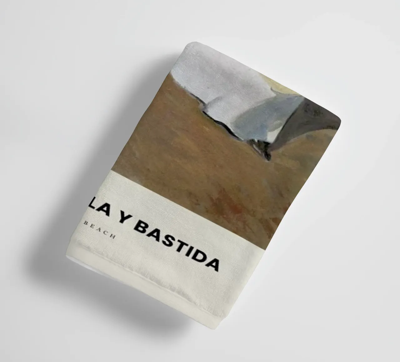 Sorolla y Bastida - Walk on the Beach asciugamano da bagno da Vintage by JUNIQE