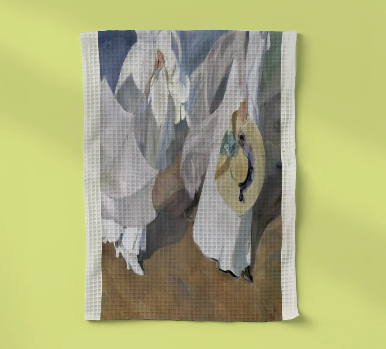 Sorolla y Bastida - Walk on the Beach canovaccio da cucina da Vintage by JUNIQE