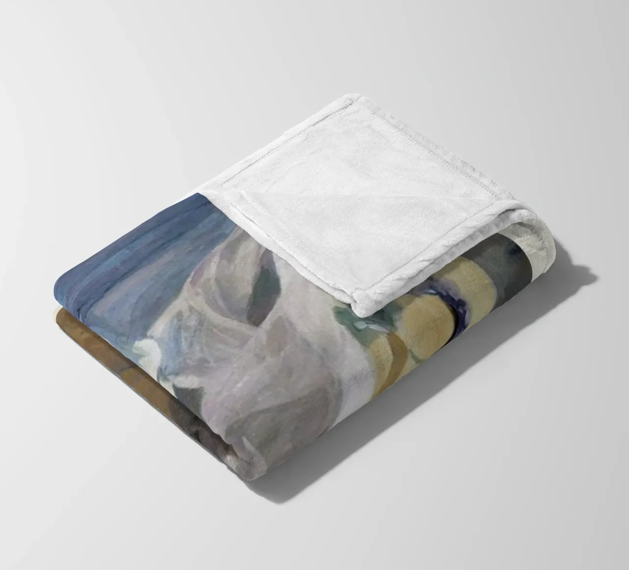 Sorolla y Bastida - Walk on the Beach coperta in pile da Vintage by JUNIQE