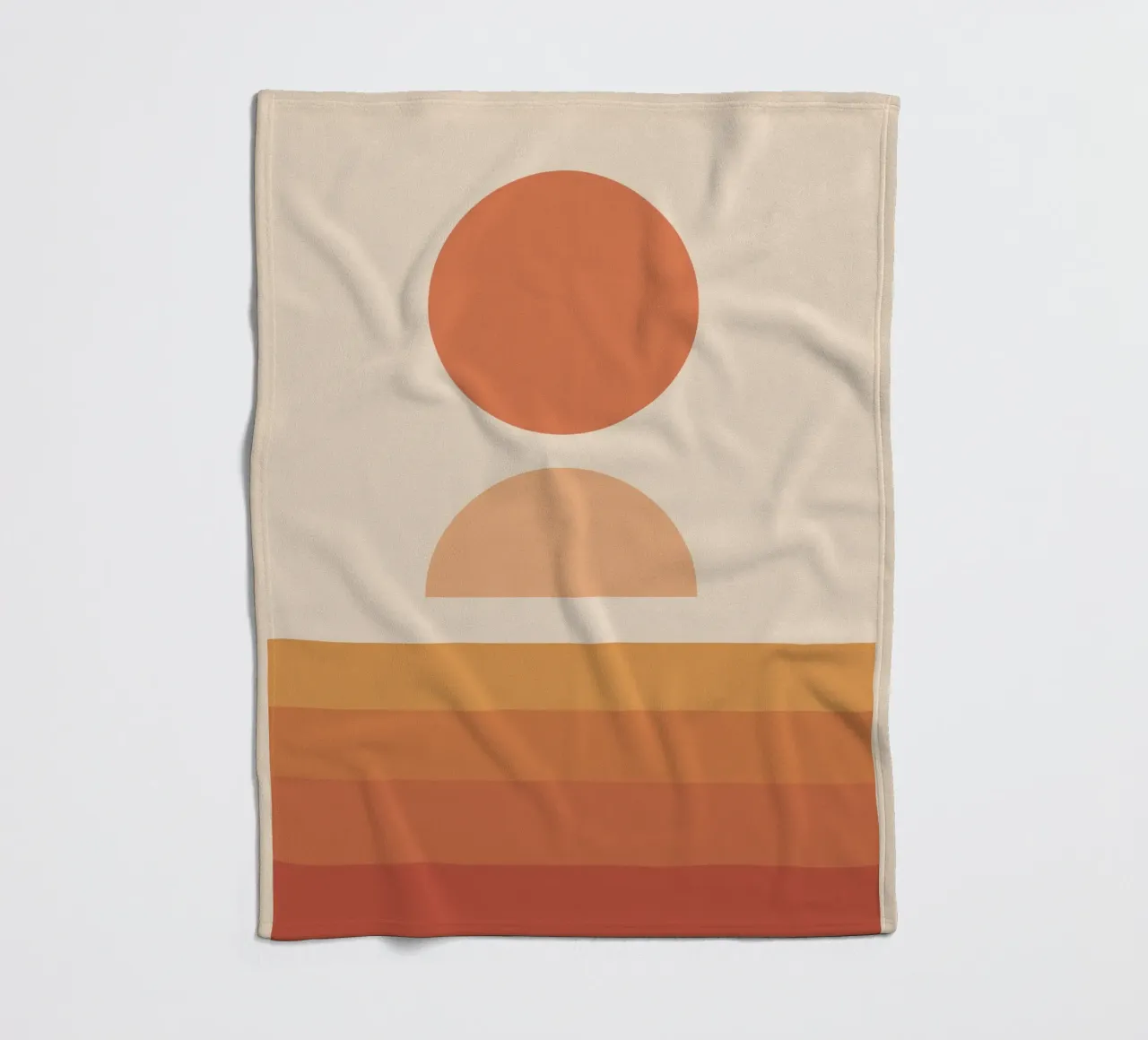 Astratto Boho metà secolo Pattern 28 coperta in pile da Paigaam Studio