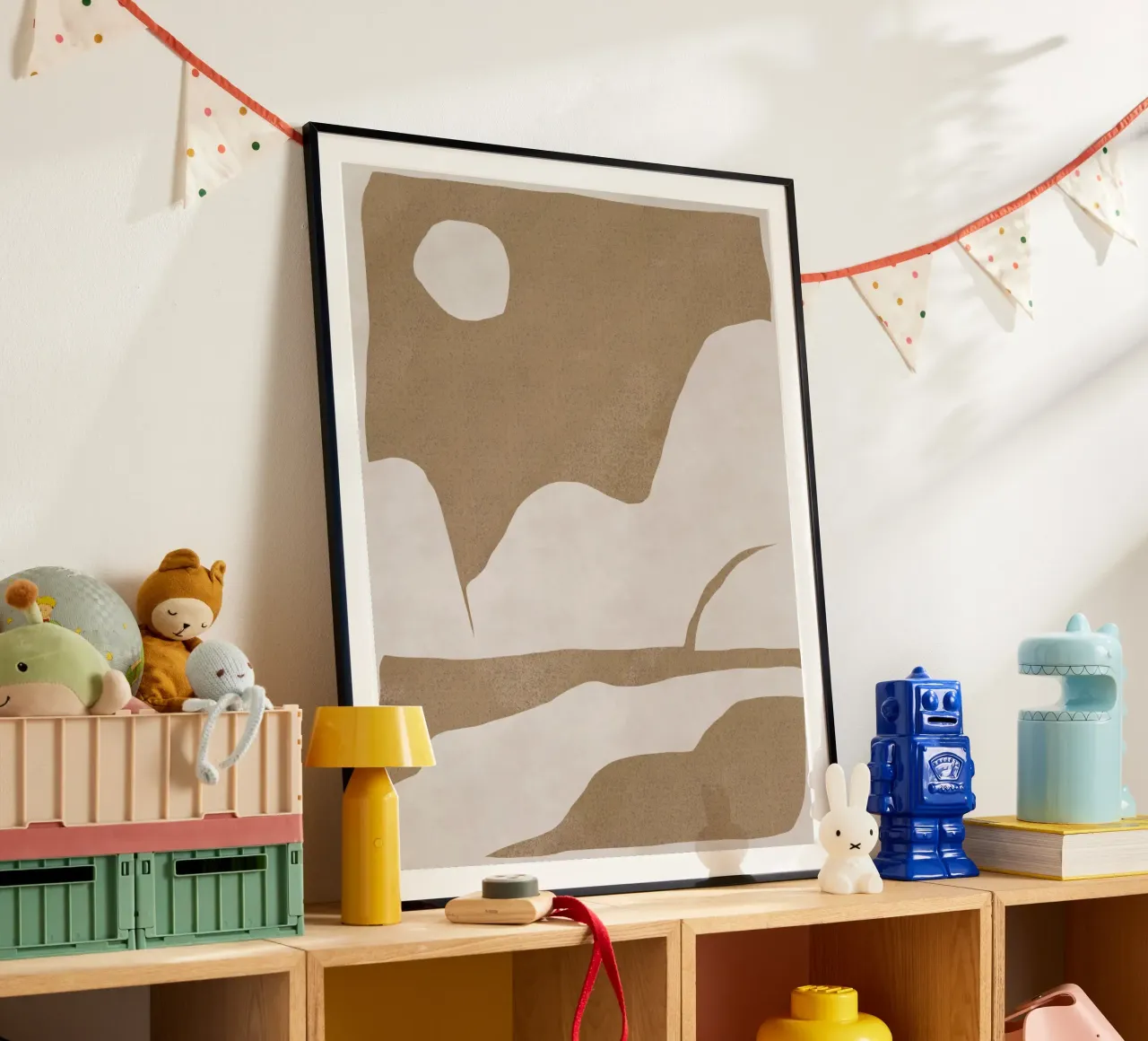 Minimal landscape cut out 02 hahnemühle by Little Dean