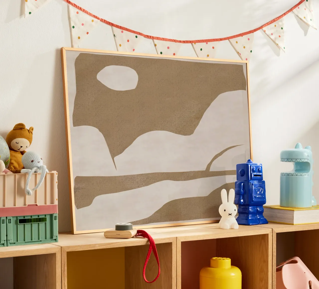 Minimal landscape cut out 02 hahnemühle by Little Dean
