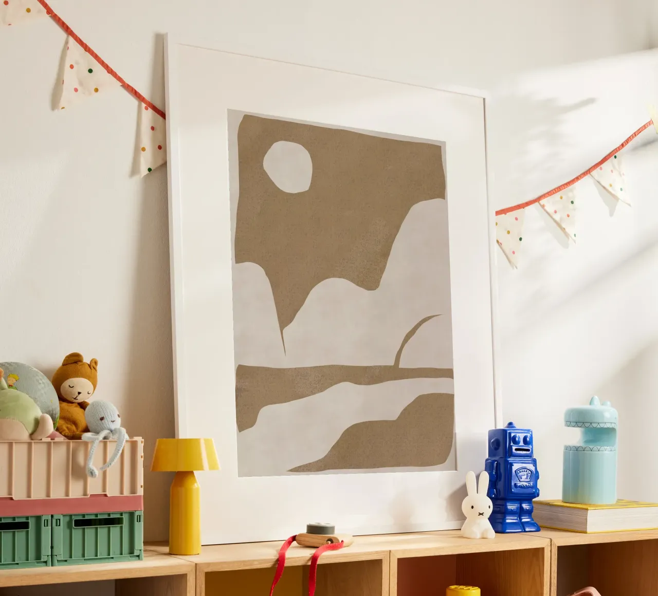 Minimal landscape cut out 02 hahnemühle by Little Dean