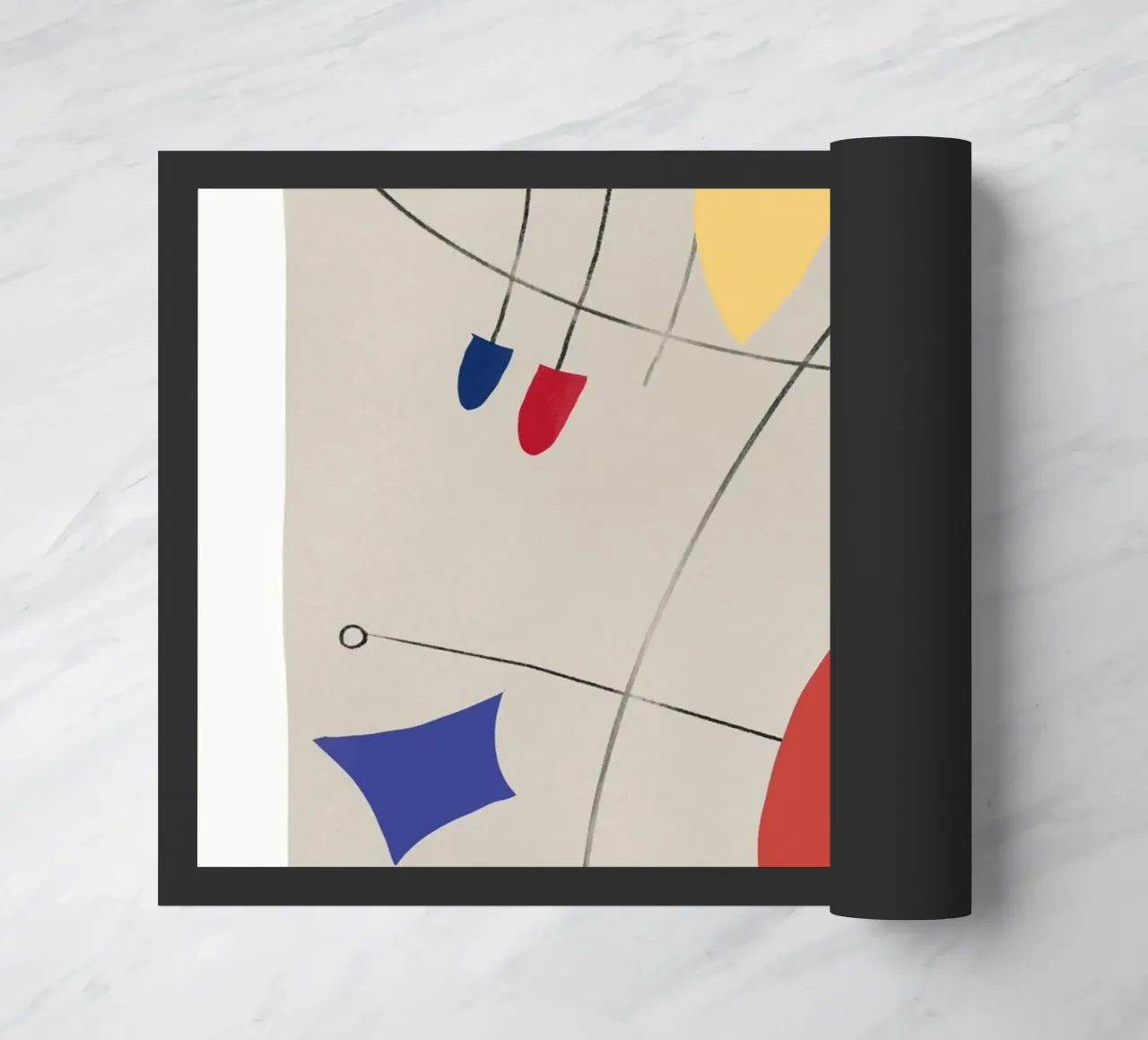 Composizione di forme minimali 02 zerbino da Little Dean