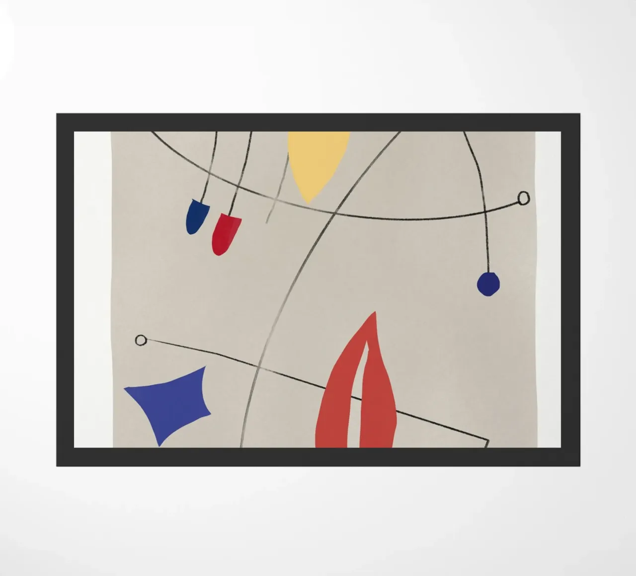 Composizione di forme minimali 02 zerbino da Little Dean