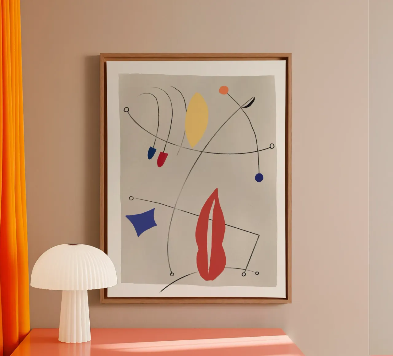 Composition de formes minimales 02 toile de Little Dean