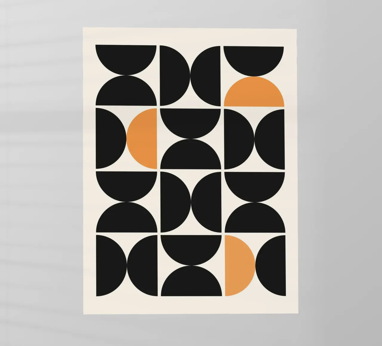 Astratto Boho metà secolo Pattern 29 pellicola backlit da Paigaam Studio