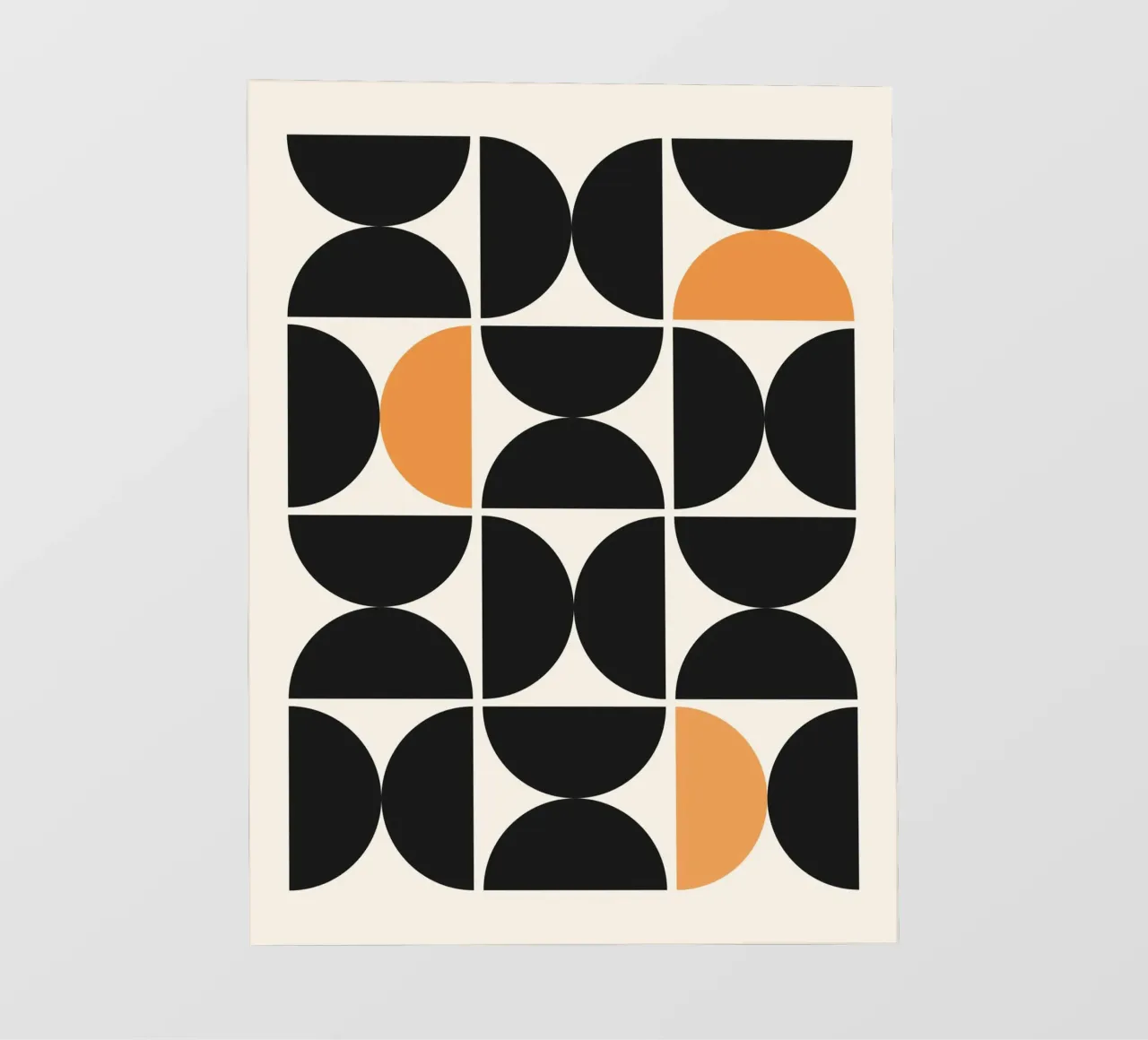 Astratto Boho metà secolo Pattern 29 pellicola backlit da Paigaam Studio