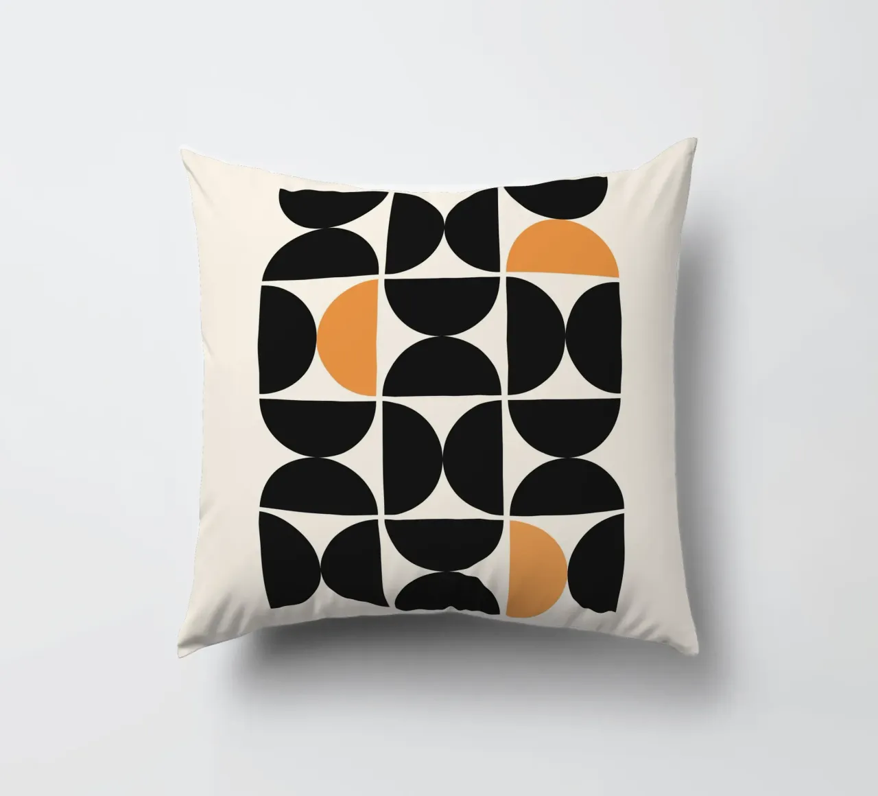 Astratto Boho metà secolo Pattern 29 cuscino da Paigaam Studio