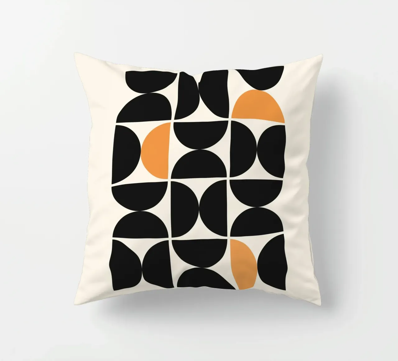 Astratto Boho metà secolo Pattern 29 cuscino da Paigaam Studio