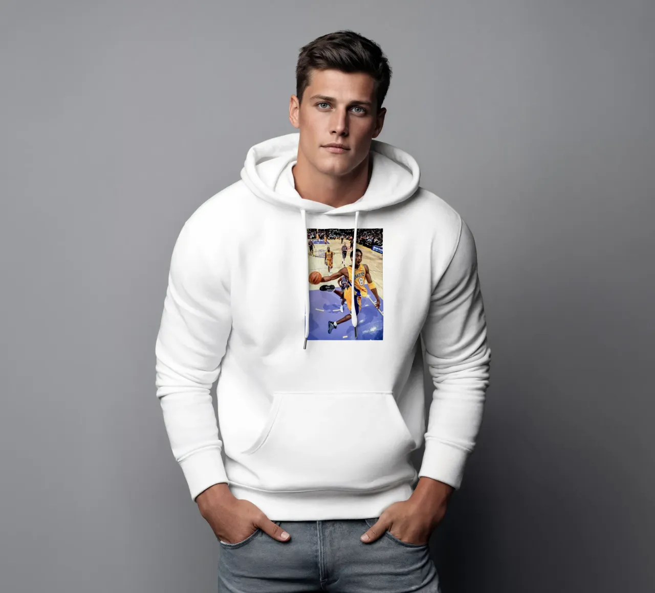 Kobe Bryant felpa con cappuccio da Attaboy Dsgn