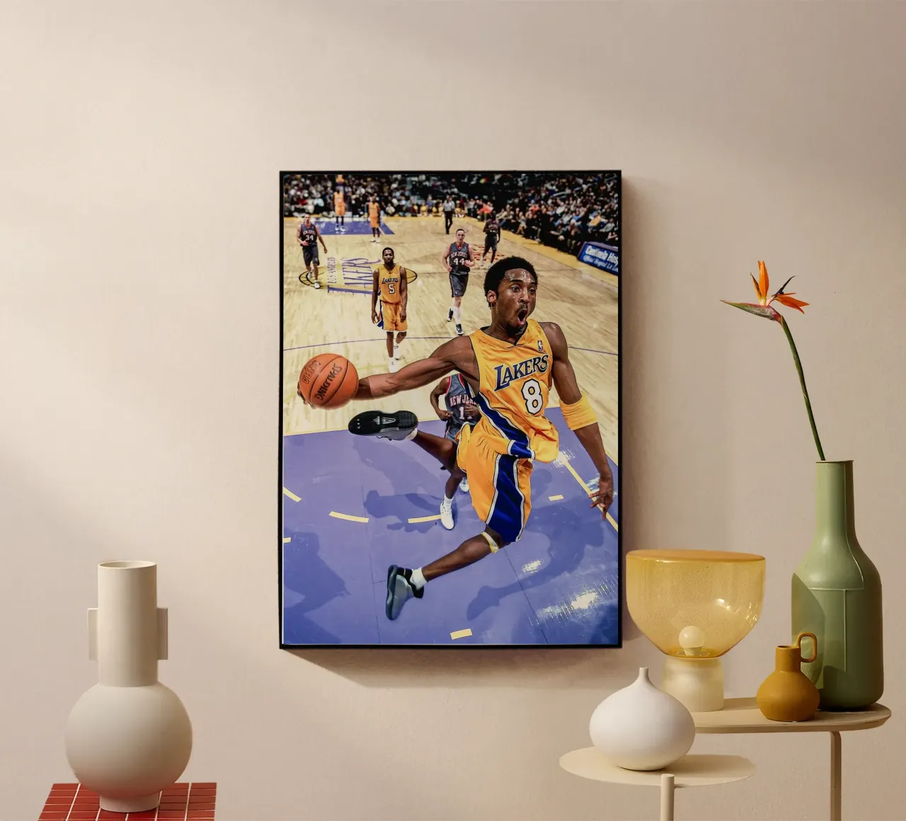 Kobe Bryant plexiglass da Attaboy Dsgn
