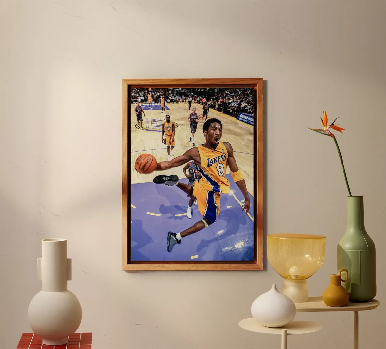 Kobe Bryant alluminio dibond da Attaboy Dsgn