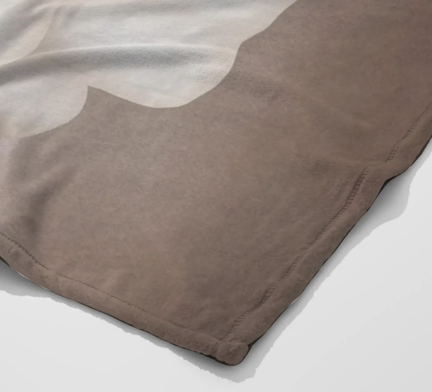 Cloud figurative fleece blanket by Little Dean