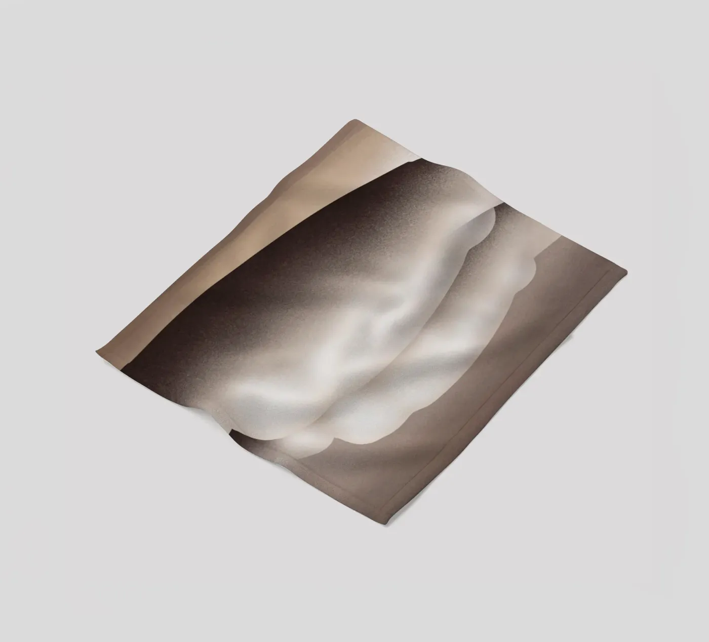 Cloud figurative fleece blanket by Little Dean